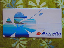 Pochette Billet D'avion AIRCALIN Airlines - Articles De Papeterie