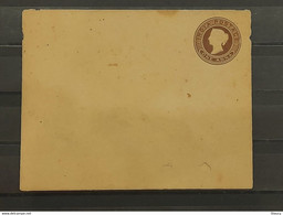 British India Queen Victoria QV 1a Envelope Unused Mint - Briefe