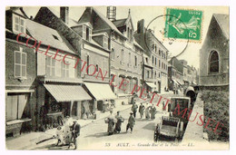 AULT - ONIVAL (80). Grande Rue, La Poste Et Les Commerces. - Ault