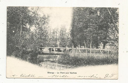 Cp, 76, BLANGY SUR BRESLE , Le Pont Aux VACHES ,dos Simple, Voyagée 1907 , Ed. A. Breger Frères - Blangy-sur-Bresle