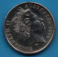 AUSTRALIA 10 CENTS 2006 KM# 401 Echidna  QEII - 10 Cents