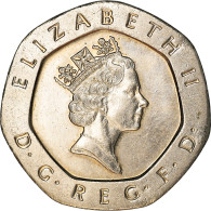 Monnaie, Grande-Bretagne, Elizabeth II, 20 Pence, 1993, TTB+, Copper-nickel - 20 Pence