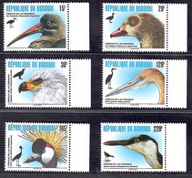 Burundi 1996 Birds 6V MNH , - Unused Stamps