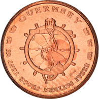 Monnaie, Guernsey, 1 Cent, 2004, Proof, FDC, Cuivre - Guernsey