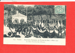 83 TOULON Cpa Animée Funérailles Des Victimes Du Téna Le 116 Mars 1907     153 Edit Baudouin - Beerdigungen
