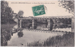 86. AVAILLES-LIMOUSINES. Le Grand Pont Métallique Sur La Vienne - Availles Limouzine