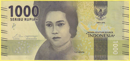 Billet De Banque Neuf - BANK INDONESIA - 1000 SERIBU RUPIAH - N° FAJ264267 - République D'Indonésie 2016 - Indonésie