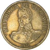 Monnaie, Colombie, Peso, 1974, TTB, Cupro-nickel, KM:258.1 - Colombia