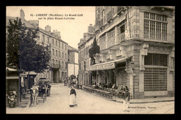 56 - LORIENT - LE GRAND CAFE PLACE ALSACE-LORRAINE - Lorient