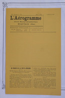 BD12 FRANCE L AEROGRAMME JOURNAL N°10 PAPIER JAUNE +++JUILLET  1931 NEUF+++ ++INTERESSANT A LIRE +++AEROPHILATELIE - 1927-1959 Covers & Documents