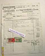 Algemeenen Ijzerhandel, Vital Faveere & Zonen, Waregem 1936 - 1900 – 1949