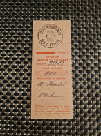 Coupon OBERBRONN 1953 - Other & Unclassified