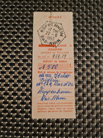 Coupon ROPPENHEIMN 1953 - Other & Unclassified