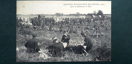 Militaria, Grandes Manœuvres Du Centre 1908 , Le Repos - Manoeuvres