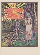 Vasilisa The Beautiful  ( J Bilibin ) CPM - Bilibine