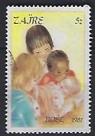 Congo-Zaire 1981  Weihnachten  5z  (o) Mi.744 - Gebruikt