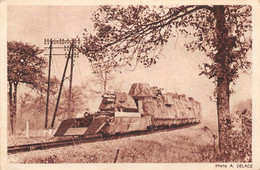 Chemin De Fer - Lot De 2 Cartes - Scène Extraite De "BATAILLE Du RAIL" - Tampon "Résistance Fer Visite Du Train Blindé" - Eisenbahnen