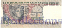 ITALIA - ITALY 50000 LIRE 1978 PICK 107a XF+ - 50000 Liras