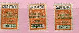 Cap Vert (1972)  - Timbres D'assistance - Neufs** - MNH - Isola Di Capo Verde