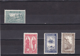 Turquia Nº 947 Al 950 Con Charnela - Unused Stamps