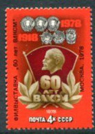 SOVIET UNION 1978 Komsomol Philatelic Exhibition MNH / **.  Michel 4775 - Nuevos