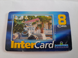 ST MARTIN / INTERCARD  8 EURO  MARIGOT LA STATUE CREOLE      NO 036  Fine Used Card    ** 10898** - Antilles (Françaises)