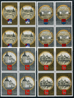SOVIET UNION 1978 Olympic Games, Moscow 1980: Cities Of The Golden Ring II Blocks Of 4 MNH / **.  Michel 4788-91 - Unused Stamps