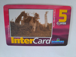 ST MARTIN / INTERCARD  5 EURO  SUCRERIE DE SPRING         NO 106 Fine Used Card    ** 10906** - Antillen (Französische)