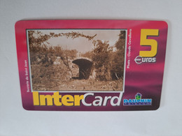 ST MARTIN / INTERCARD  5 EURO  SUCRERIE DE SAINT JEAN           NO 105 Fine Used Card    ** 10910** - Antillas (Francesas)