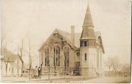 Canada     Manitou - Presbyterian  Church  - Carte Photo P C  Edwards  Killarney  , Man - Autres & Non Classés