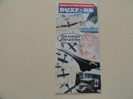 FLYER CONCORDE IMPERIAL WAR MUSEUM DUXFORD - Concorde