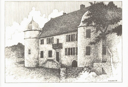 Diedendorf -château - Illustration Osswald - Altri & Non Classificati