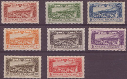 ⭐ Guyane - Poste Aérienne - YT N° 11 à 18  ** - Neuf Sans Charnière ⭐ - Unused Stamps