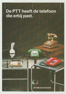 Brochure-leaflet PTT Telecommunicatie (NL) - Téléphonie