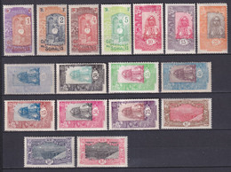 SOMALIS - 1915 - SERIE COMPLETE YVERT N° 83/99 * MH - COTE = 55 EUR. - Unused Stamps