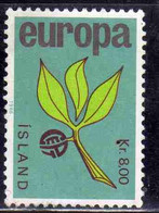 ISLANDA ICELAND ISLANDE ISLAND 1965 EUROPA CEPT UNITED 8k USED USATO OBLITERE' - Gebraucht