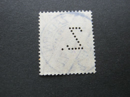 DEUTSCHES REICH , Germania     , Firmenlochung    , Perfin , Perfore ,  Lochung Aus Zabern - Used Stamps