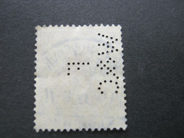 DEUTSCHES REICH , Germania     , Firmenlochung    , Perfin , Perfore ,  Lochung Aus GROSS - MOYEUVRE - Used Stamps