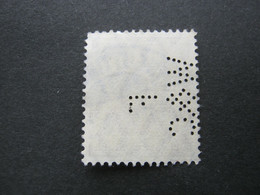 DEUTSCHES REICH , Germania     , Firmenlochung    , Perfin , Perfore ,  Lochung Aus KNEUTTINGEN - Used Stamps