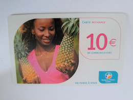 Caribbean Phonecard St Martin French Caribbean ANTILLES FRANCAISES RECHARGE BOUYGUES  10 EURO  ** 10953 ** - Antilles (French)