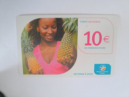 Caribbean Phonecard St Martin French Caribbean ANTILLES FRANCAISES RECHARGE BOUYGUES  10 EURO  ** 10954 ** - Antillas (Francesas)