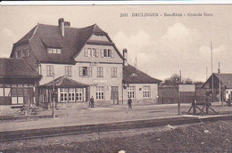 Cpa-67- Drulingen -- Grande Gare -personnages-edi F.K.S. N°2031 - Drulingen