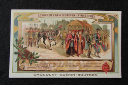 Chromo "Chocolat GUERIN-BOUTRON" - Série "COUTUMES Et TRADITIONS" - Guerin Boutron