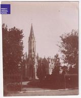 Eglise De Cabourg Sur Mer En 1896 Photo Originale 10x8cm Calvados / Normandie A81-93 - Lugares