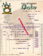 34- MONTPELLIER- BELLE FACTURE SOUS VETEMENTS OCTO- 8-  1943 - Textile & Clothing