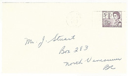 56299 ) Canada  Vancouver Postmark  1968 Slogan Pull Open For Postal Inspection Postal Stationery - Brieven En Documenten