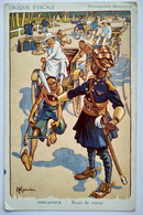 CPA GERVÈSE - Croquis D'Escale - Singapour - Excès De Vitesse - Messageries Maritimes 1922  BE - Gervese, H.