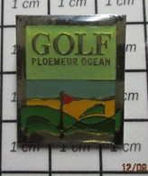 1210 Pin's Pins / Beau Et Rare / THEME : SPORTS / GOLF PLOEMEUR OCEAN - Golf