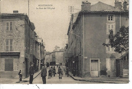 42 - MONTBRISON - Belle Animation De La Rue De L'Hôpital - Montbrison