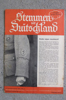 VLAAMSE BEWEGING Stemmen Uit Duitschland 1942 WOII Vlaams Legioen - 1939-45